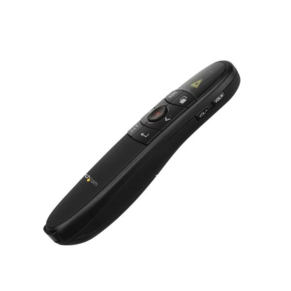 Wireless Presentation Remote w/ Red Laser Pointer - 27 m - Presentation Clicker