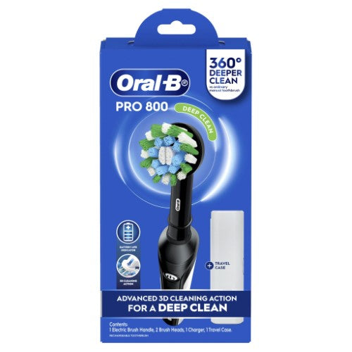 Electric Toothbrush - Oral-B Pro 800 Cross Action Clean