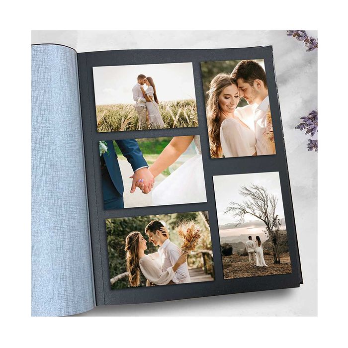 Glamour Drymount 300x365mm 60 Pages Black