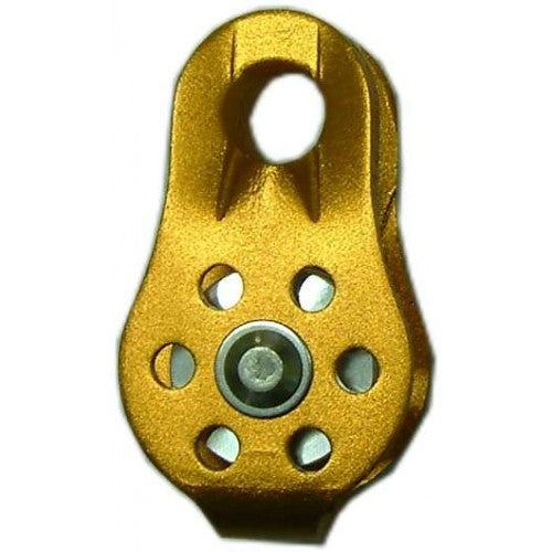 Pulley Block Aluminium 30mm Single For 13mm Rope