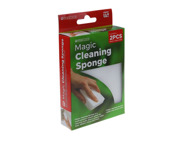 Magic Cleaning Foam - Maxcare: eco-friendly sponges for tough stains, works with just water, 100x70x30mm, 36 packs of 2.