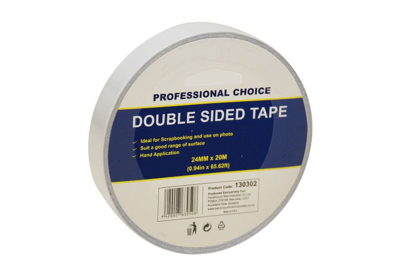 Double Sided Tape - 20m (Set of 9)