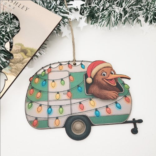 Pop-Out Ornaments: Kiwi Xmas Set 3 POP-OUT Ornaments