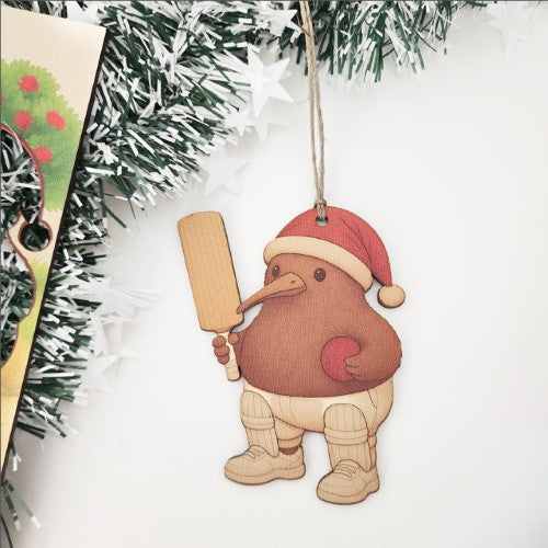 Pop-Out Ornaments: Kiwi Xmas Set 4 POP-OUT Ornaments
