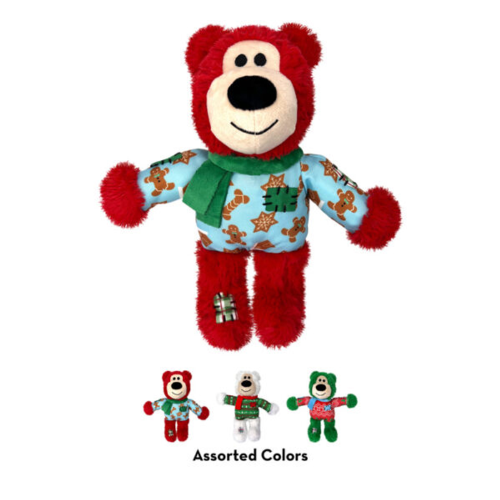 Dog Toy - KONG Holiday Wild Knots Bear Med/Large (Assorted)