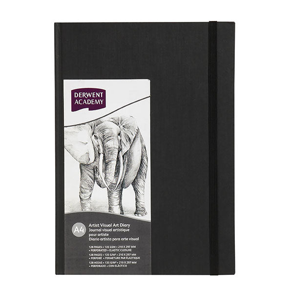 Derwent Acy Hardcover Vad A4 Port 128pgs - Pack of 5