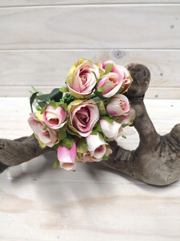 Rose Posy (Green Pink)