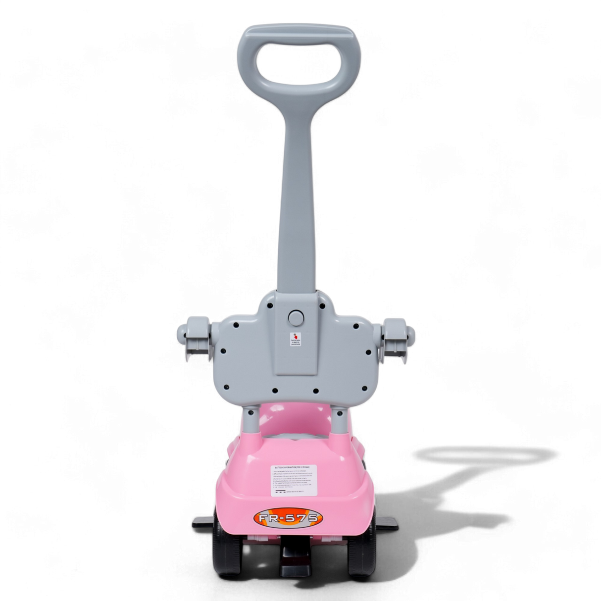 Kids Rabbit Ride-On With Parent Handle & Footrest FR-170 Pink