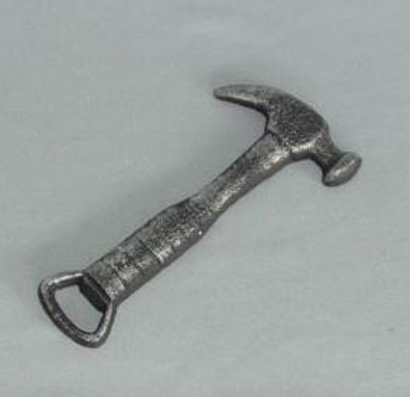 Hammer Bottle Opener - Silver (10cm)