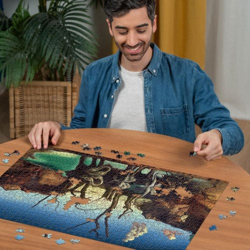 Jigsaw Puzzle - Ravensburger Dali Swans Reflecting Elephants (1000pcs)