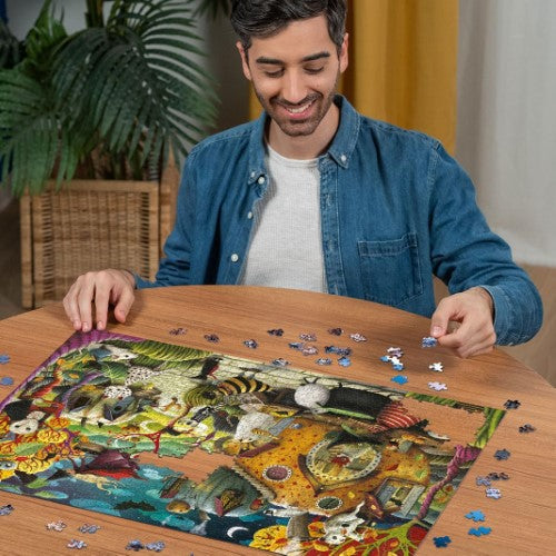 Jigsaw Puzzle - Ravensburger Happy Halloween (1000pcs)