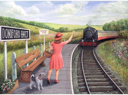 Jigsaw Puzzle - Ravensburger The Request Stop (500pcs)