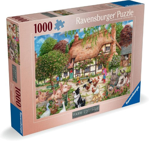 Jigsaw Puzzle - Ravensburger Farm Cottage (1000pcs)