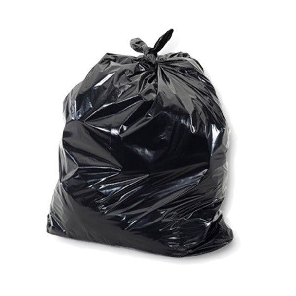 Rubbish Bag 80L Black. 30 Bags/roll
