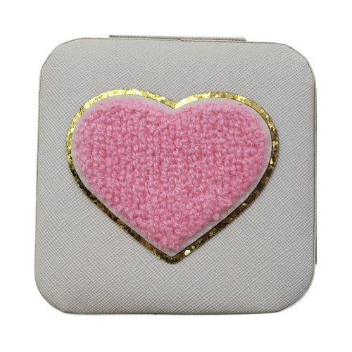 Heart White Jewellery Box (Set of 2)