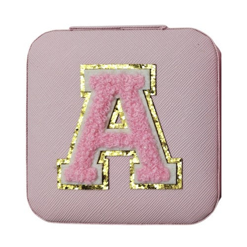 Letter - A Pink Jewellery Box (Set of 2)