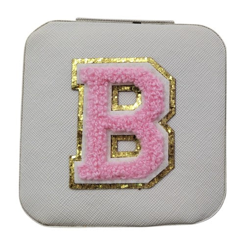 Letter - B White Jewellery Box (Set of 2)