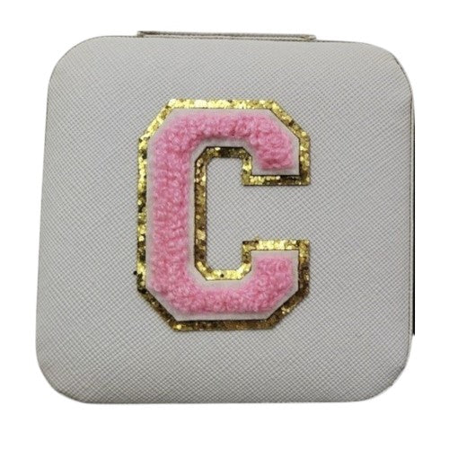 Letter - C White Jewellery Box (Set of 2)