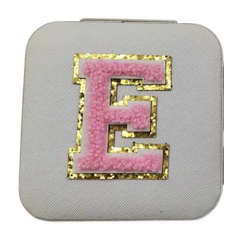 Letter - E White Jewellery Box (Set of 2)