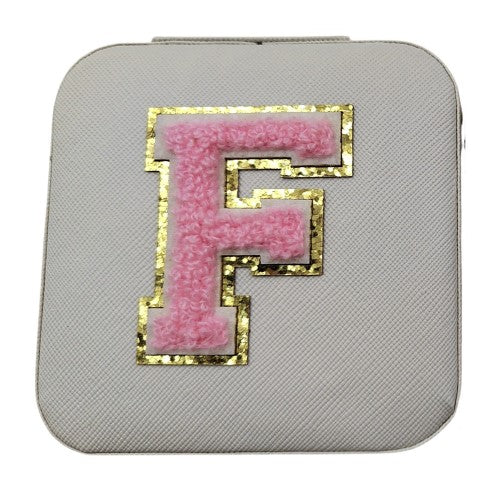 Letter - F White Jewellery Box (Set of 2)