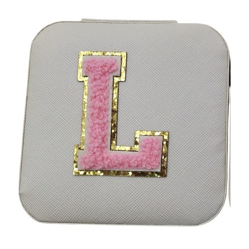 Letter - L White Jewellery Box (Set of 2)