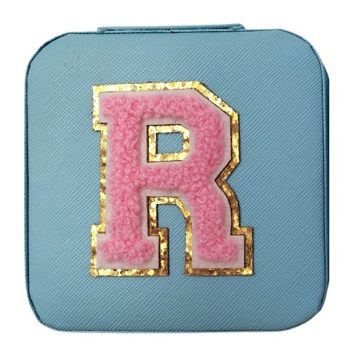 Letter - R Blue Jewellery Box (Set of 2)