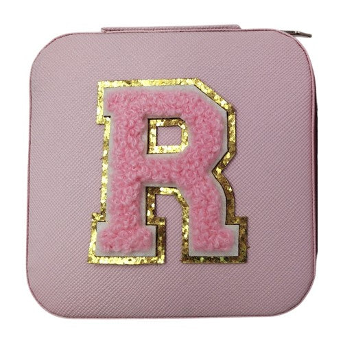 Letter - R Pink Jewellery Box (Set of 2)