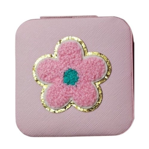 Flower Pink Jewellery Box (Set of 2)