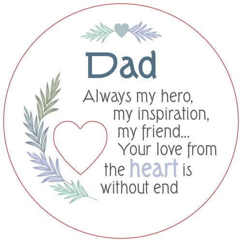 Dad Piece of My Heart Magnet (Set of 2)