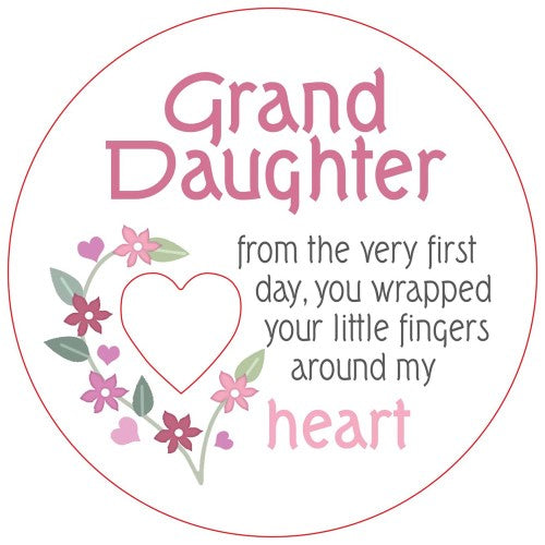 Granddaughter Piece of My Heart Magnet (Set of 2)