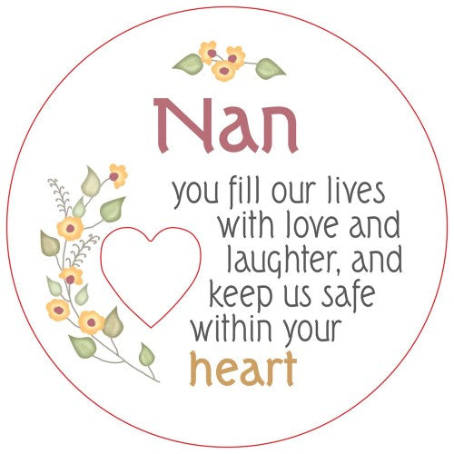 Nan Piece of My Heart Magnet (Set of 2)