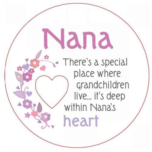 Nana Piece of My Heart Magnet (Set of 2)