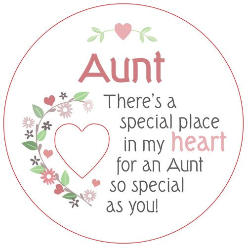 Aunt Piece of My Heart Magnet (Set of 2)
