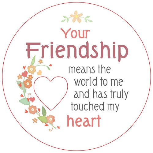 Friendship Piece of My Heart Magnet (Set of 2)
