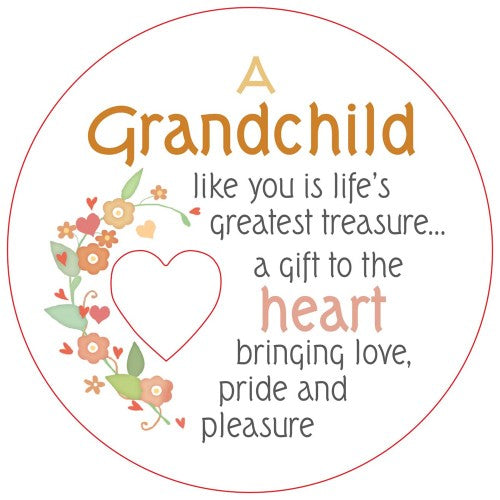 Grandchild Piece of My Heart Magnet (Set of 2)