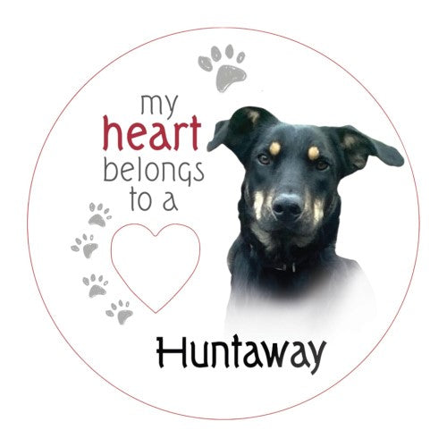 Huntaway Piece of My Heart Magnet (Set of 2)