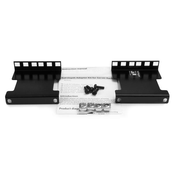 Rail Depth Adapter Kit for Server Racks - 2U