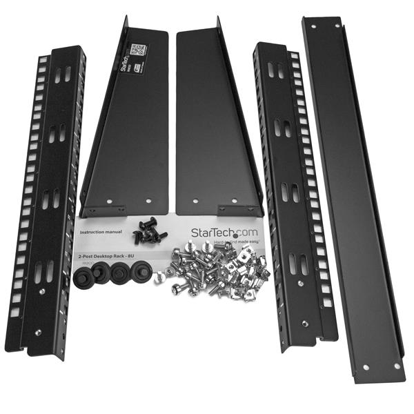 8U Desktop Rack - 2-Post Open Frame Rack