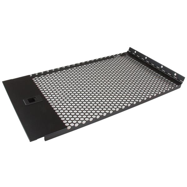 Vented Blank Panel with Hinge for Server Racks - 6U
