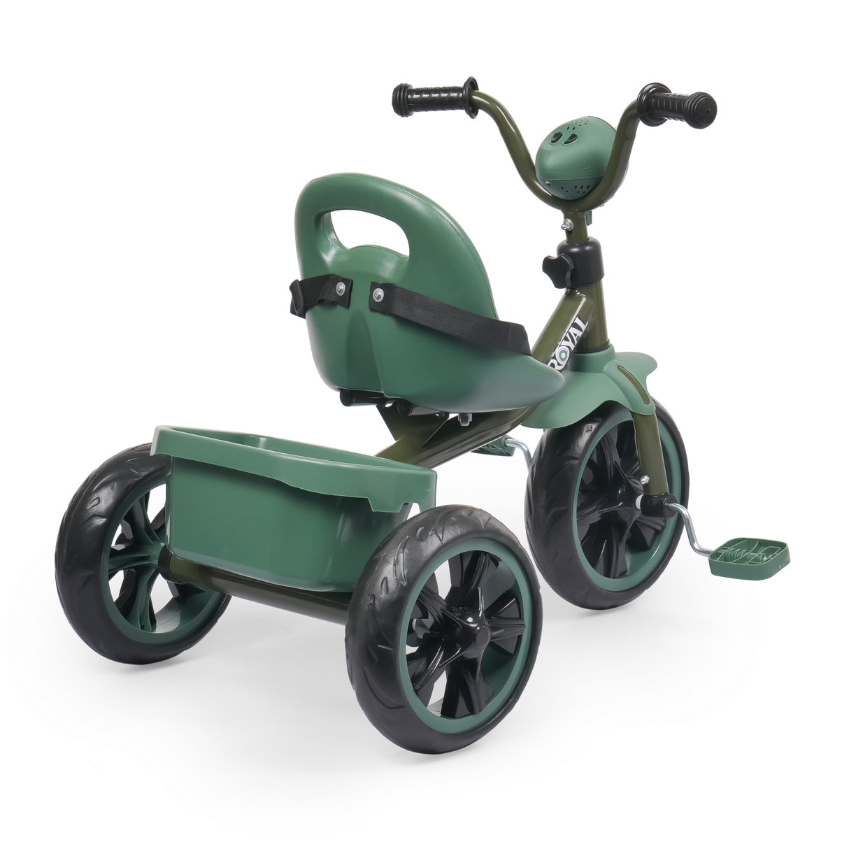 Kids Royel DX Trike With Light Music & Rear Basket FT-600 Green