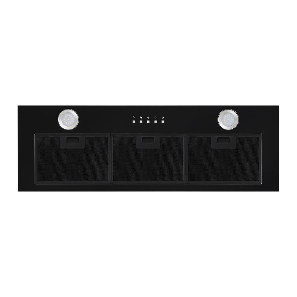 PARMCO - RANGEHOOD - TURBOPAK 900MM BLACK 1000M3H