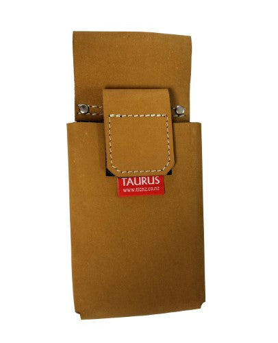 Taurus Leather Rugged Smartphone Pouch Barley