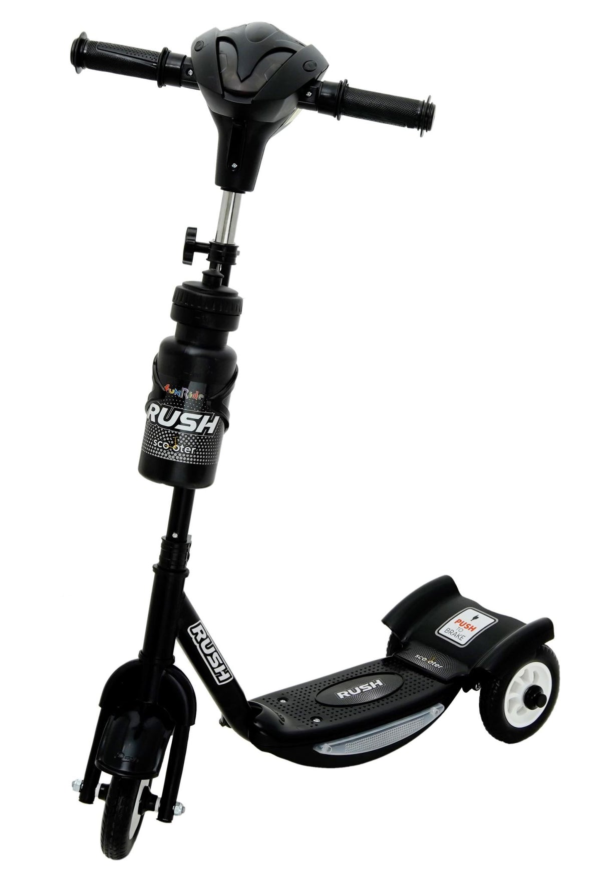 Kids Rush DX Foldable Musical Scooter FSC-130 Black