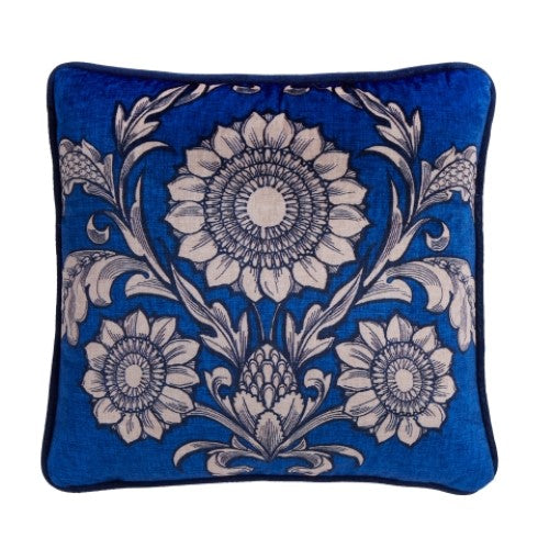 LLB Romilly Blue 43x43cm Cushion Cover