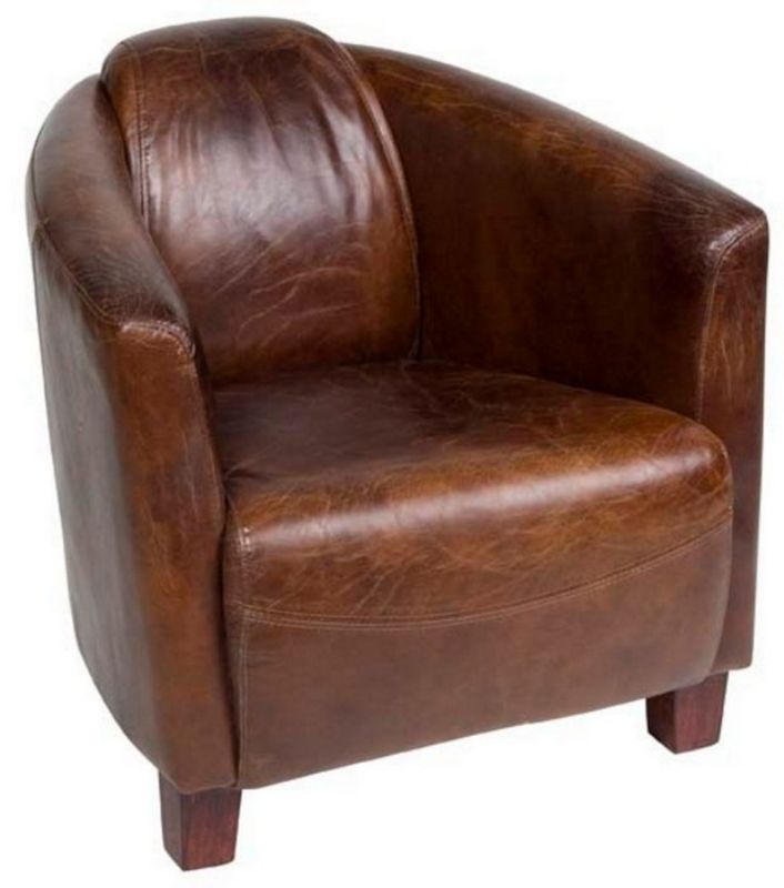 Chair Leather - Vanguard Vintage Cigar - 79.5