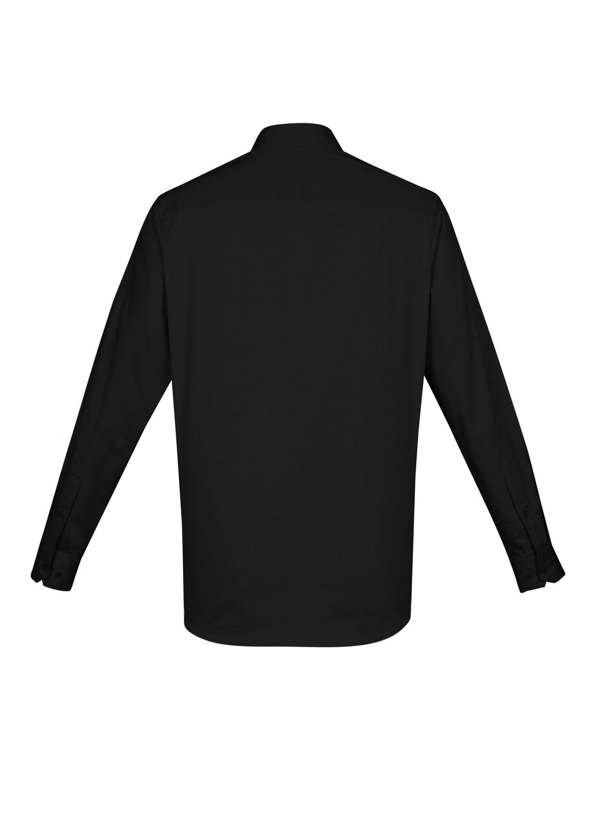 Camden Mens Long Sleeve Shirt - Black