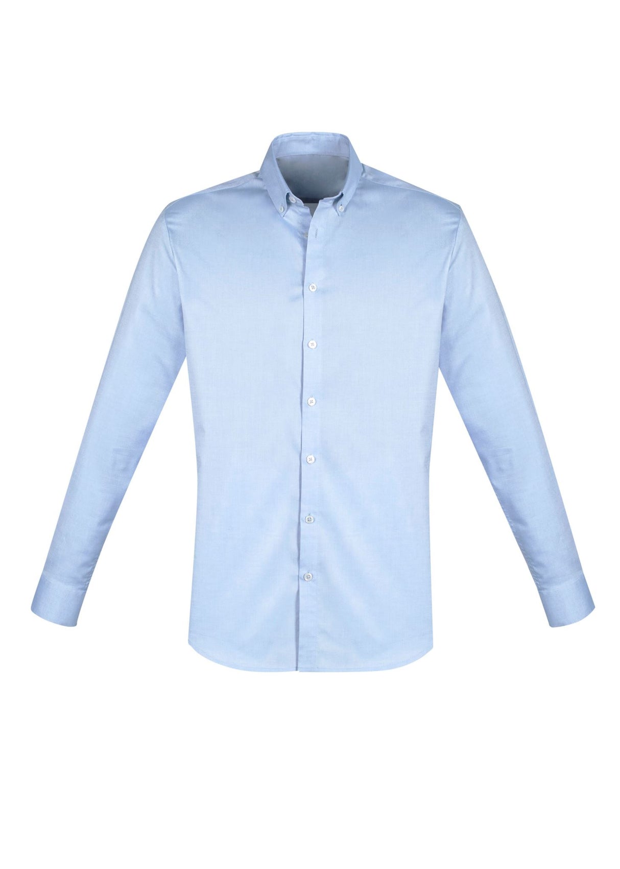 Camden Mens Long Sleeve Shirt - Blue