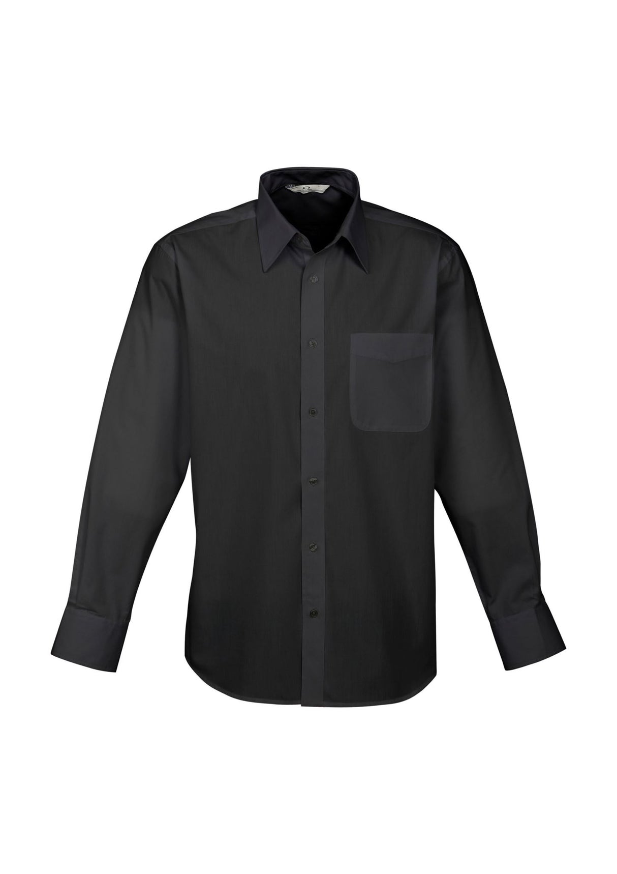 Base Mens Long Sleeve Shirt - Black