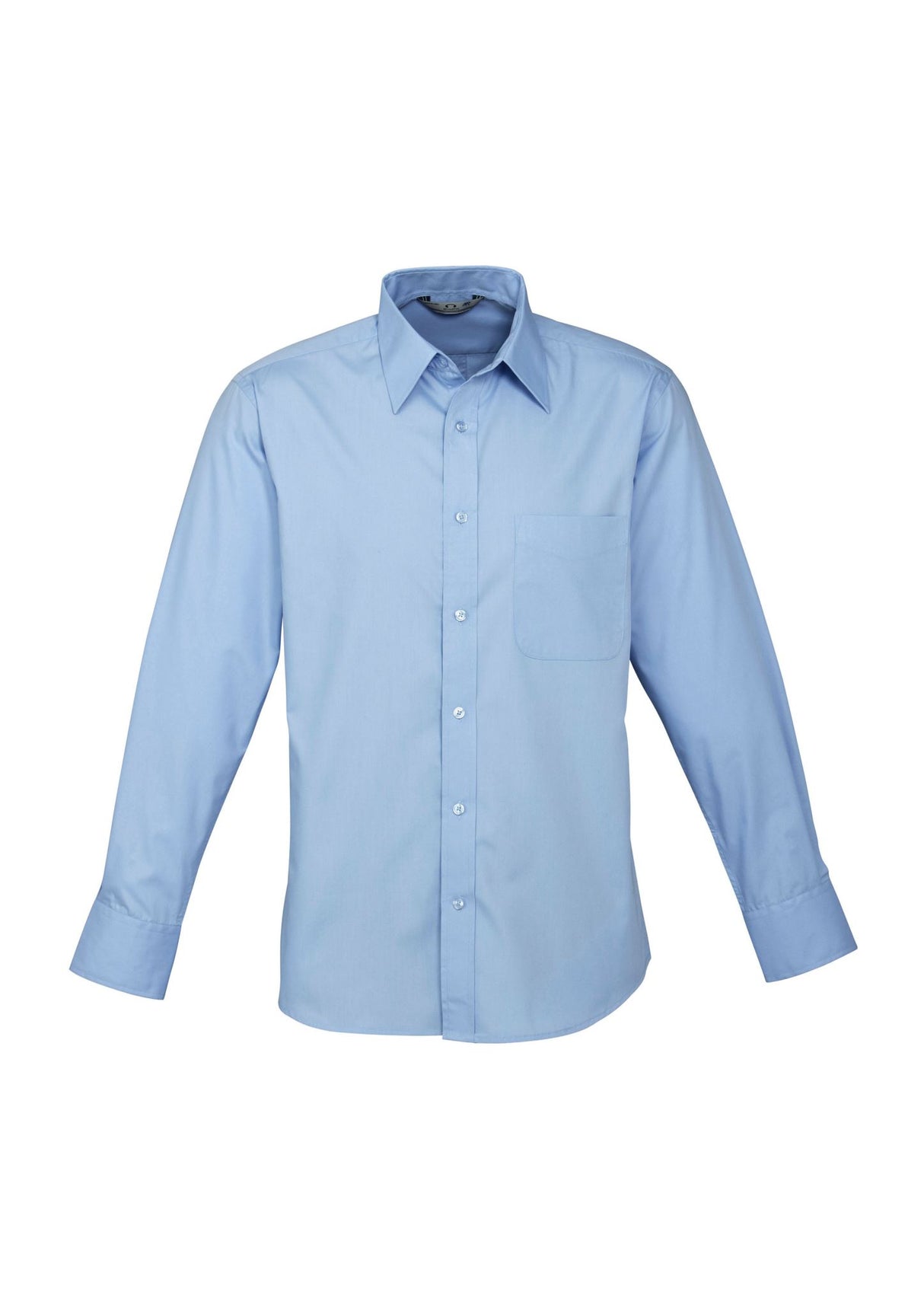 Base Mens Long Sleeve Shirt - Blue
