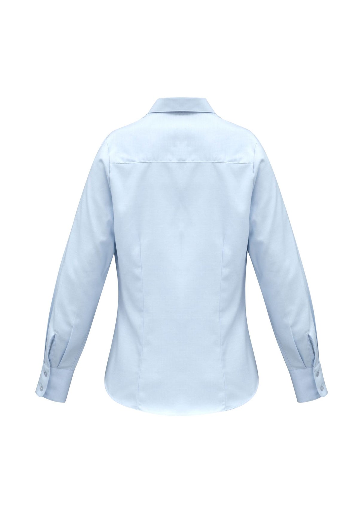 Luxe Womens Long Sleeve Shirt - Blue